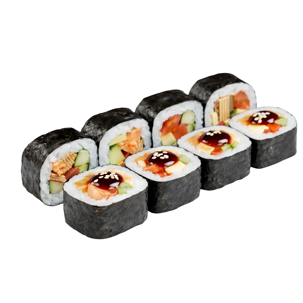 Ролл овощной терияки